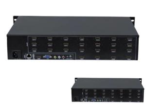 China 5X5 Multi Screen Controller 1ch HDMI Input 25 Ch Outputs For LCD wholesale