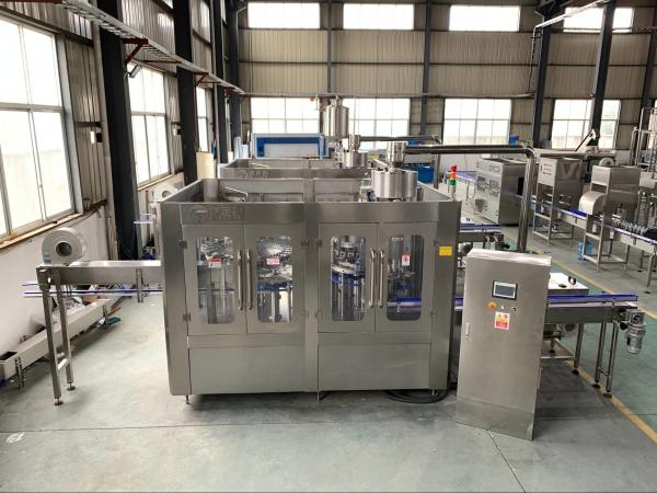 Quality Low Noise Fully Automatic Small Water Bottling Machine 3 IN 1 Beverage Making Machine for sale