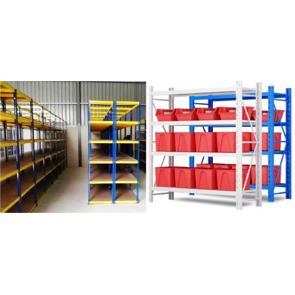 Medium Duty Rack Carton Box Storage rack Long Span Rack Warehouse Storage Racking