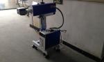 12000mm/S 110V Flying Fiber Laser Marking Machine , 30W Laser Coder Machine