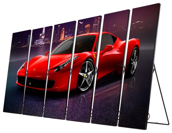 Quality High Refresh Rate 1920Hz LED Display Poster Movable With 2.5mm Pixel Pitch for sale