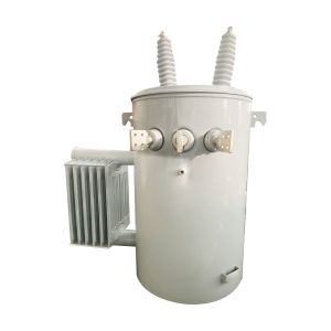 China 333kva Distribution Transformer Single Phase Pole Mounted Transformer 21.6Kv on sale