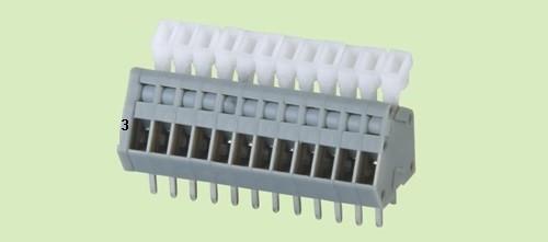 Quality Wire To Board PCB Spring Terminal Block RD240 2.5 2.54 1P-XXP 150V 4A for sale
