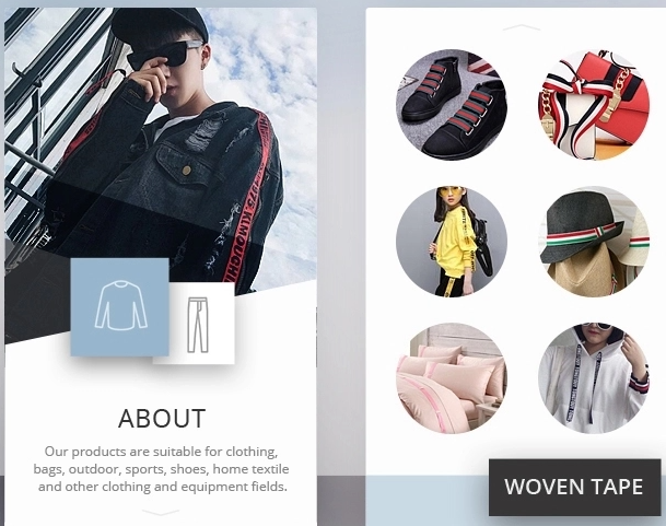 35MM Printed Elastic Band Screen Printing Logo On Band