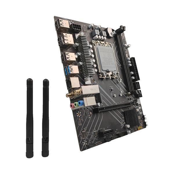 Quality PCWINMAX H610 Wifi DDR4 Socket LGA1700 PCIe 4 SATA 6Gb/s mATX Motherboard for 12th 13th 14th Gen Intel Core i3 i5 i7 for sale
