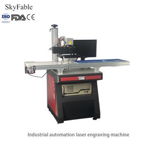 China Industrial Vision Laser Engraving Machine High Precision Automated Laser Engraver wholesale