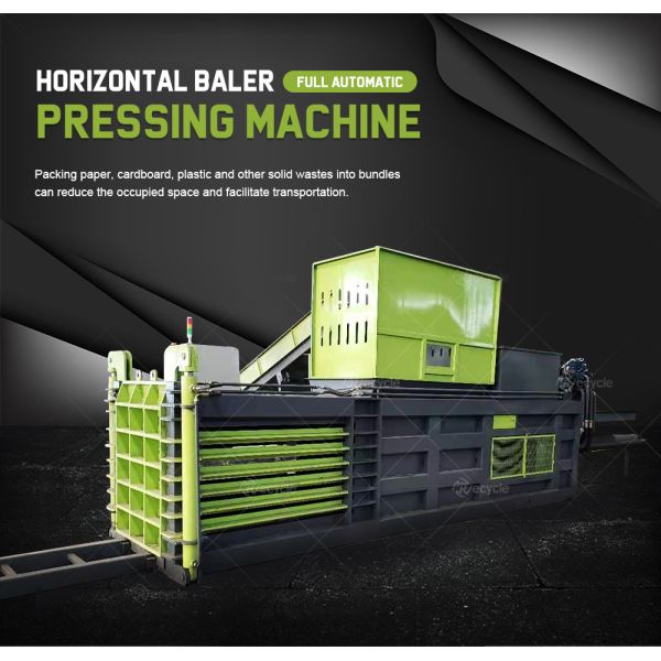 Compress Packaging Hydraulic Cardboard Baler Press Packing Machine with Other Features