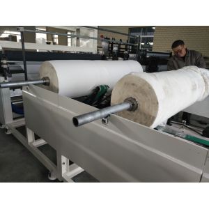 2750mm Width Roll Rewinder Machine , Tissue Jumbo Roll Slitting Machine