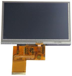 China 4.3 Inch  TFT LCD Display Module 480x272 Dots Touch Screen 24 Bit RGB Inerface on sale
