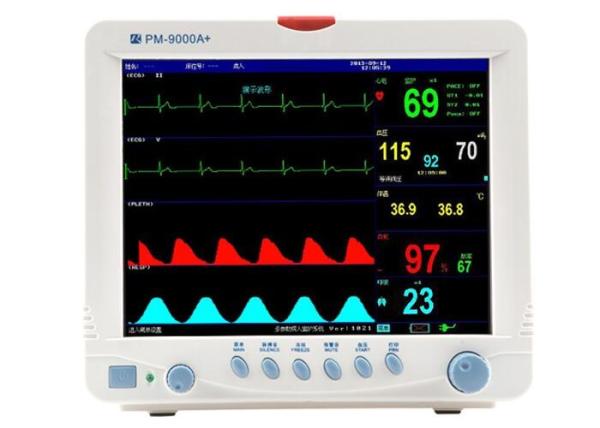 Quality Economical Multi - Parameter Patient Monitor With 12.1 Inch TFT True color LCD screen for sale