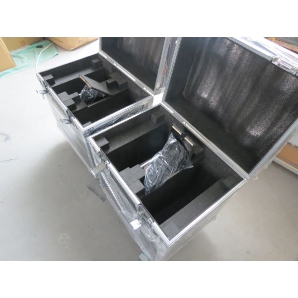Customized Zoom Led Moving Head Flight Case , Heavy Duty Aluminium Flight Case
