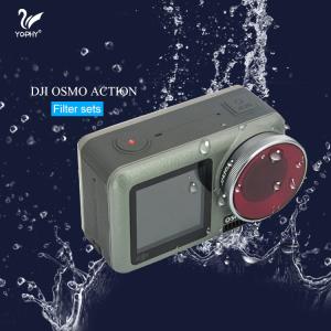 China ND / PL Filters Kit For DJI OSMO Action Camera , Colored Filters Drone Filters wholesale