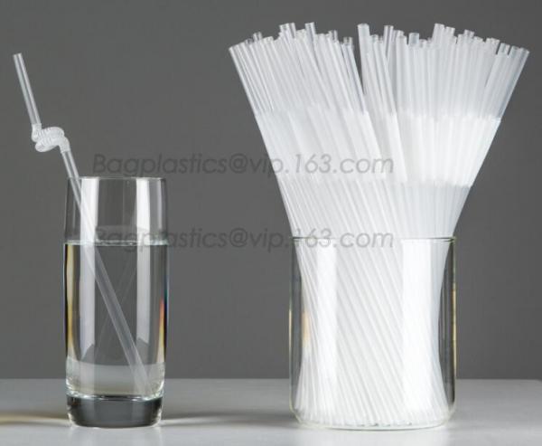 PLA Straws, disposable biodegradable PLA straw Individual Packed 100% Biodegradable PLA Straws,Compostable Biodegradable