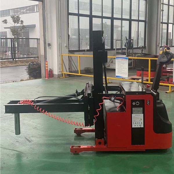 250 300 500kg Full Semi Automatic Electric Battery Powered Propelled Handling Paper Roll Lifter