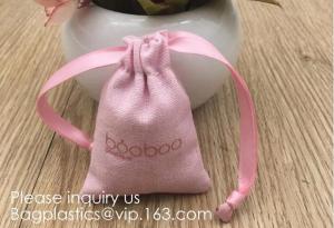 China Cotton Muslin Bags with Drawstring Gift Bags Jewelry Pouches Sacks for Wedding Party and DIY Craft,gifts, jewelries, sna on sale