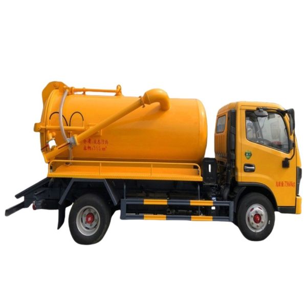 Quality Factory Customized DFAC DongFeng 5CBM 5000 Litres Small Mini Vacuum Suction Truck Septic Tank Truck Sewage Suction Trucks for sale