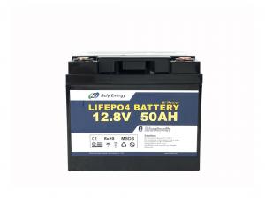 China BMS Bluetooth 4.0 12V LiFePo4 Battery 50 Amp Hour Lithium Ion Battery wholesale