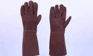 China Welding Gloves Two-Layer Full Cowhide Welding Gloves Thick Wear-Resistant And Heat-Insulating Labor Protection Gloves wholesale