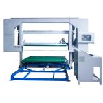 D & T Loop Knife PU Foam Cutting Machine Horizontal Revolving Contour Cutter