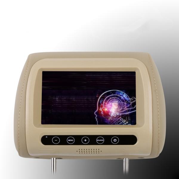 Quality Touch Button 7 Inch Headrest Monitor , Headrest TV Screens Built In Audio Processing for sale
