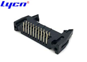China 2.54mm Pitch Ejector Header 90° Semi Gold Tin Plating PCB Circuit Board Headers on sale