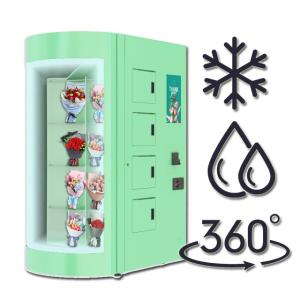 China Self Service Restaurant Salad Vending Machine Credit Card Payment wholesale