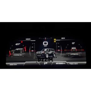 China Toyota Prado Dashboard Panel Virtual Instrument Cluster CockPit LCD Speedometer wholesale