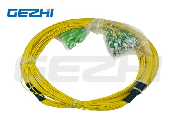 Quality Single Mode 48 Core Fiber Cable FC/APC for FTTH FTTB FTTX Network for sale
