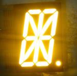 1 Single Digit 16 Segment Alphanumeric Numeric LED Display Low Current Operation