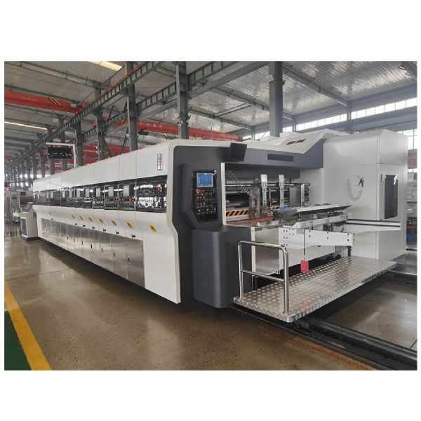 Competitive High Speed Digital Flexo Printing Diecutting Slotting Machine For Paperboard