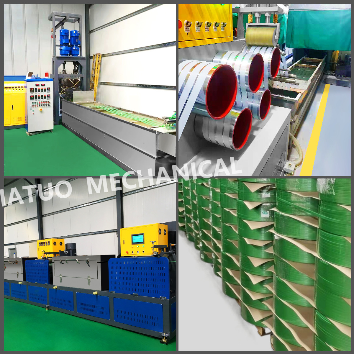 Automatic Winding PET Strap Making Machine With Schneider Switchgear