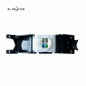 CAT6A UTP Unshielded 180 Degree RJ45 Keystone Jack Tool Free