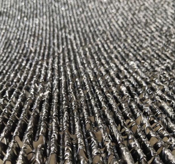Quality 3D PP Extruded Monofilament Wave shaped Core Drainage sheet in shape of W or M for soccer field drainage projects for sale