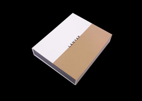 Quality Folding Book Shaped Gift Packaging Cardboard Box With Magnetic Closure Flap for sale