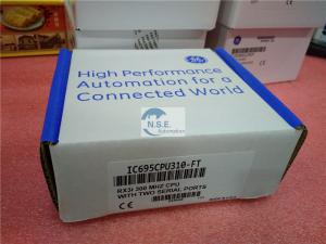 China Real Time Control General Electric PLC IC695CPU310 RX3i VME 300Mhz CPU High Speed PCI Backplane on sale