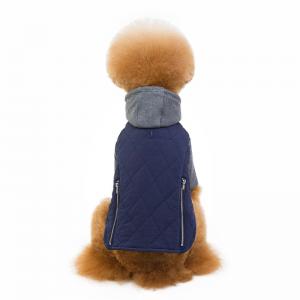China Polyester Anxiety Jacket For Dogs , Winter Zipper Sport Dog Hoody on sale