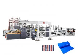 China PE Tarpaulin Fabric Extrusion Coating Lamination Line Polylam Extrusion Lamination Plant on sale