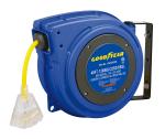 Goodyear LED lighted Connector Enclosed Driven Spring cord reel with double
