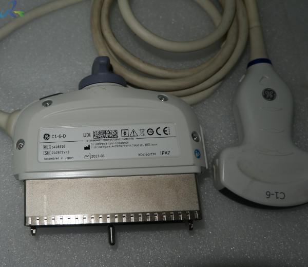 Quality GE C1-6-D Ultrasound Transducer Probe Convex Array For Clinic Cure for sale