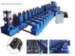 7 Rollers Leveling Expressway Guardrail Roll Forming Machine For Crash Barrier