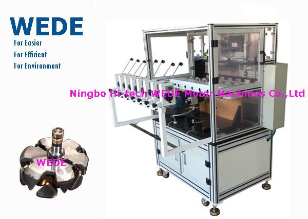 Quality Bobbin Coil Automatic Transformer Coil Winding Machine With 8 Heads HMI Display for sale