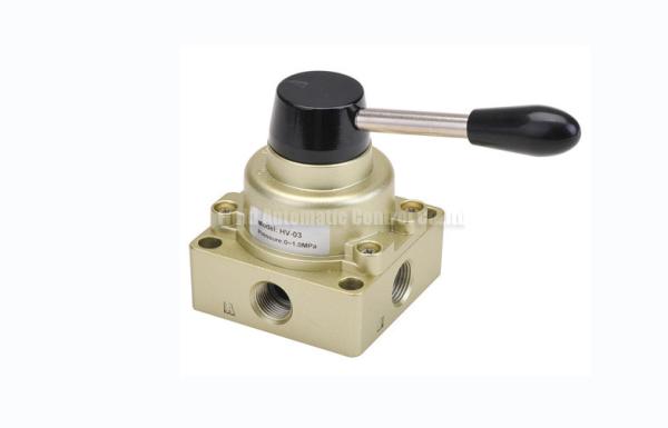 Quality 3 Position 4 Way Pneumatic Manual Directional Control Hand Switching Valve G1/4"~G1/2" for sale