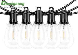 Patent Structure Mini 25ft S14 Bulb LED String Lights