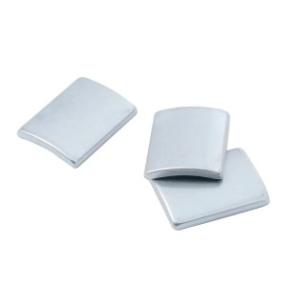 Industrial Neodymium Magnets Curved Zn Coating Custom Shaped Magnets
