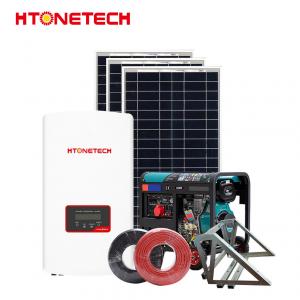 China Htonetech Hybrid Solar Wind Power Generation System 200ah IP65 wholesale