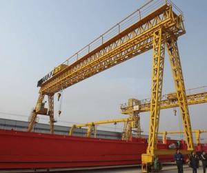 China Trussed type single girder trolley hoist crane 32 ton wholesale