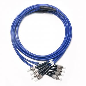 China Optical Fiber Patch Cord FC-ST OM3 4Mode 4Core Wire OD 2.0/3.0mm  For Surveillance Camera Indoor Computer Connector wholesale