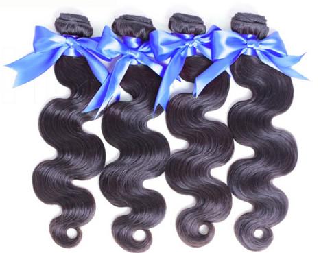 Quality Beauty Natural Deep Wave Human Hair Extensions ,  Durable 8A Grade Hair for sale