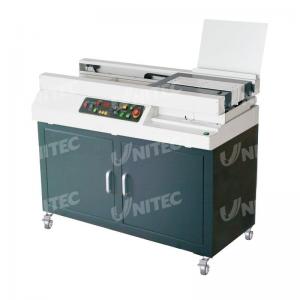 China Automatic Glue Soft Cover Book Binding Machine Small Milling Blade Included W5500 on sale