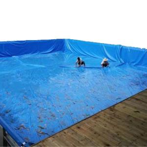 China HDPE Geomembrane for Fish Pond Liner Anti Seepage Protection Length 50-200m/roll wholesale